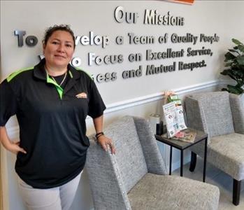 Ruth Hernandez, team member at SERVPRO of Columbia and Suwannee Counties